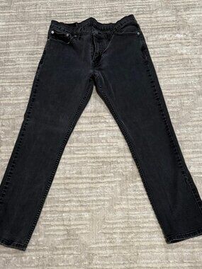 Levi's 511 Slim Fit Men's Jeans Black 04511-1907 Tag Size: 33x32 Excellent Cond